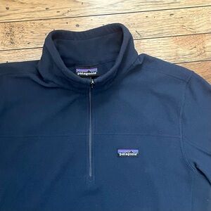 Men’s Patagonia Micro D fleece 1/4 zip size Medium